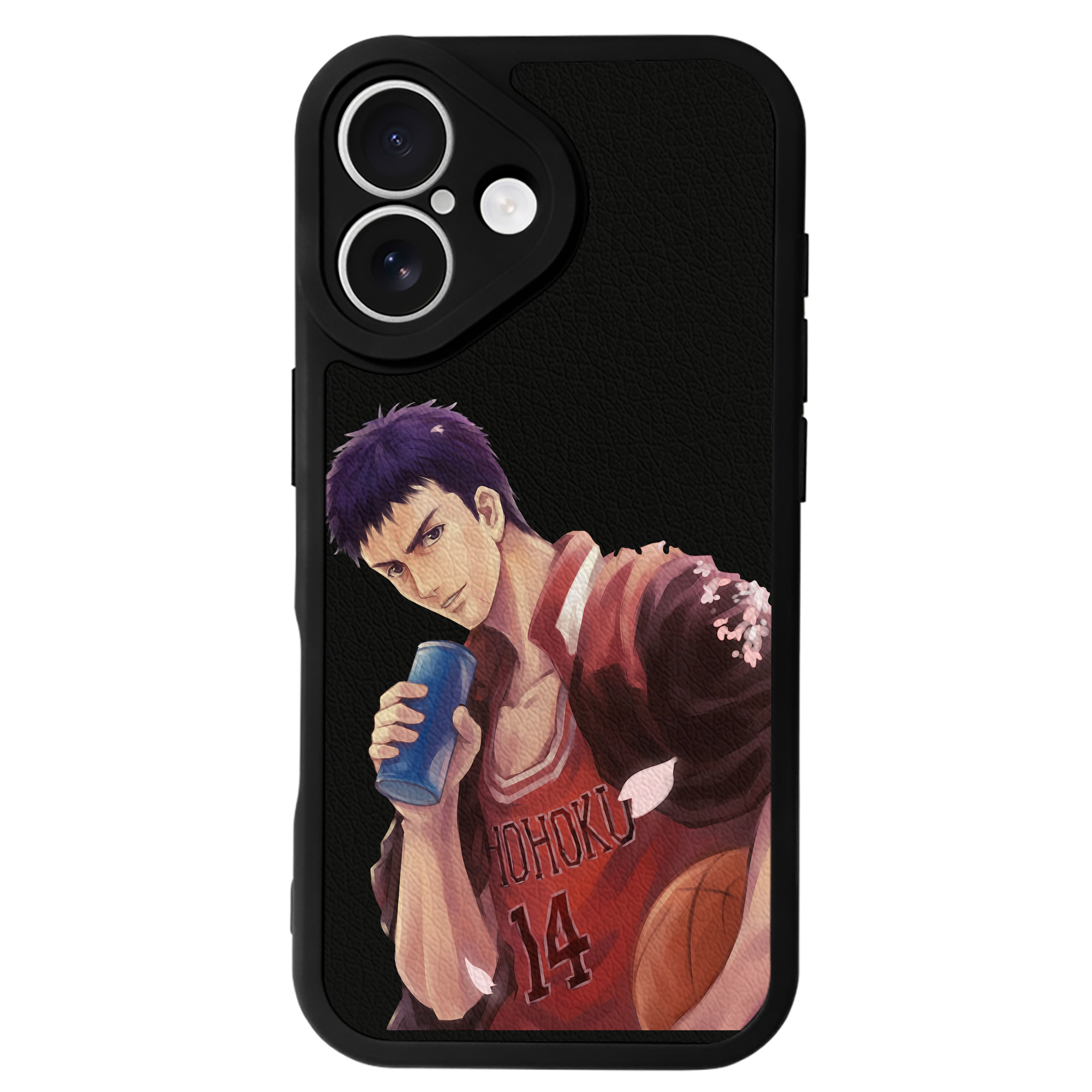 （画像用） SLAM DUNK／スラムダンク 【iPhone 16シリーズ対応】シリコンスマホケース（レザー調） 材質：シリコン